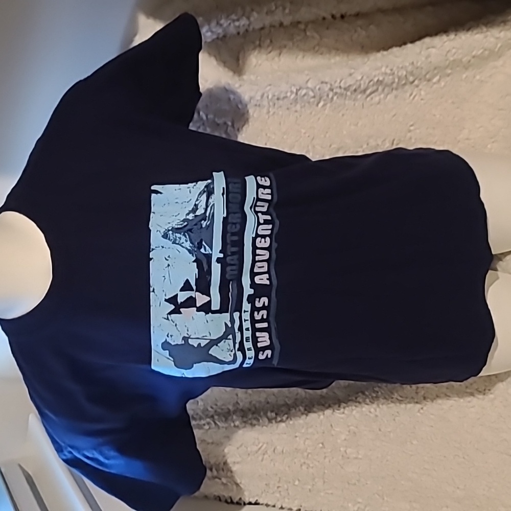 Swiss Adventure Zermatt Matterhorn tshirt